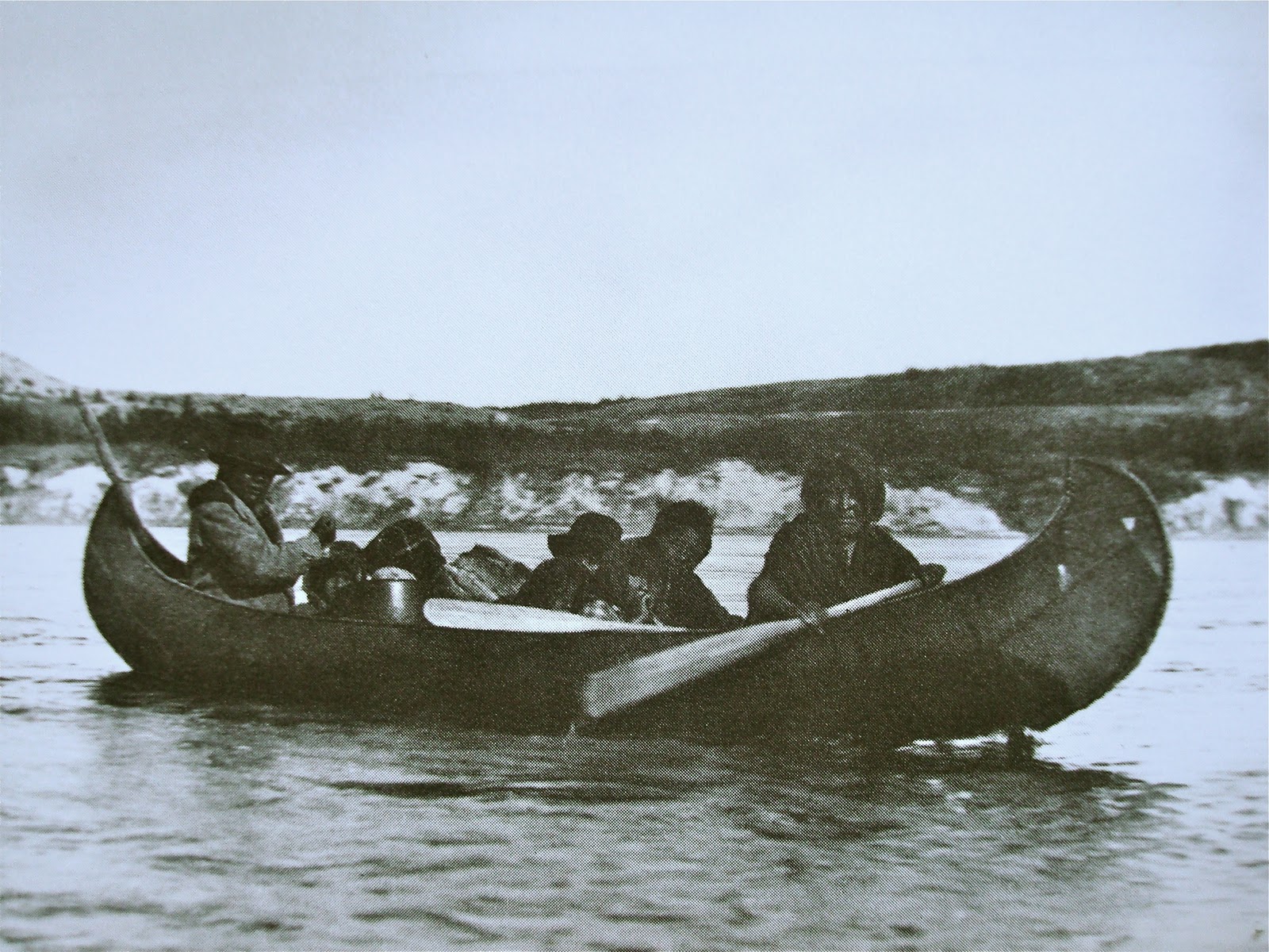 Beaver Bark Canoes Eastern Cree Crooked Canoe