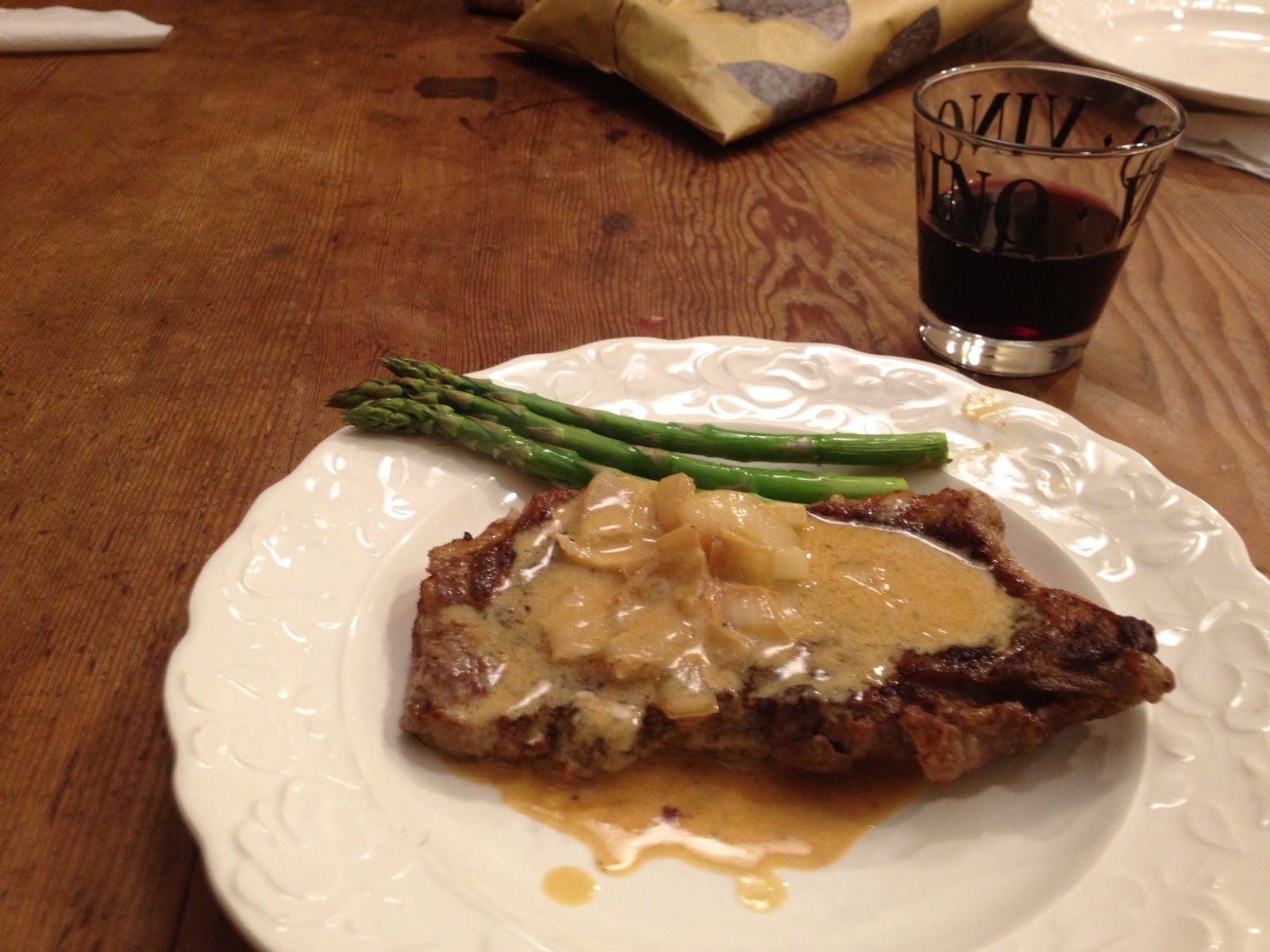 Steaks with a Brandy Mustard Sauce - Feed Your Soul Too