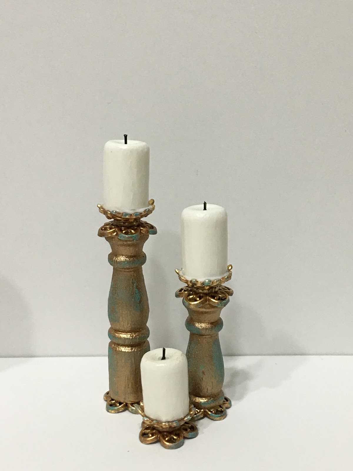 My Miniature Madness Candle Pillar & Candle Tutorial