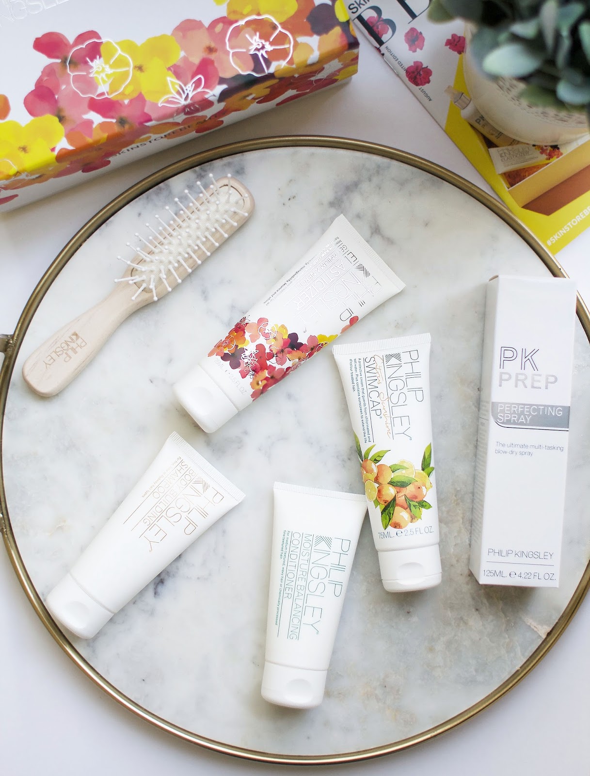 Skinstore x Philip Kingsley limited edition box Sarah Satongar