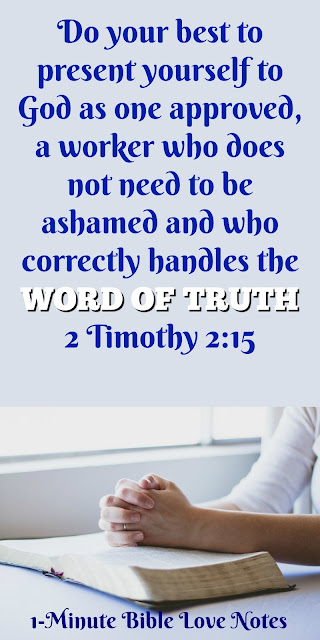  2 Tim.2:15, Truth and error