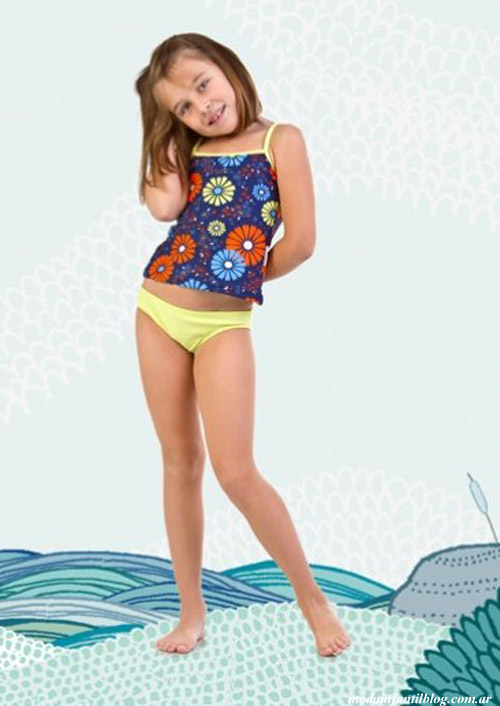 Moda Infantil Blog Mallas Y Bikinis Infantiles Verano 2014 Brillantina