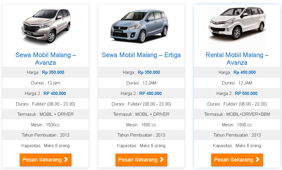 Rental Mobil Malang By D'rent Car Phone/Wa : 085102103659