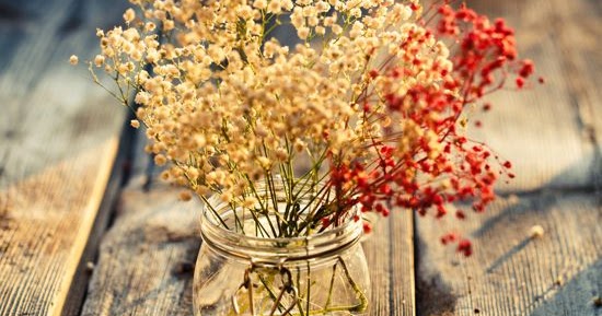 Decoración con flores secas naturales Decoración con flores secas naturales | Revista TendenciaDeco