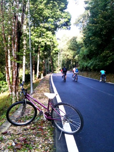 Leisure cycling at Taman Botani Negara Shah Alam ~ As Life Goes On...