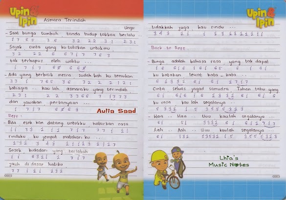 Lirik Lagu Asmara Terindah Ungu