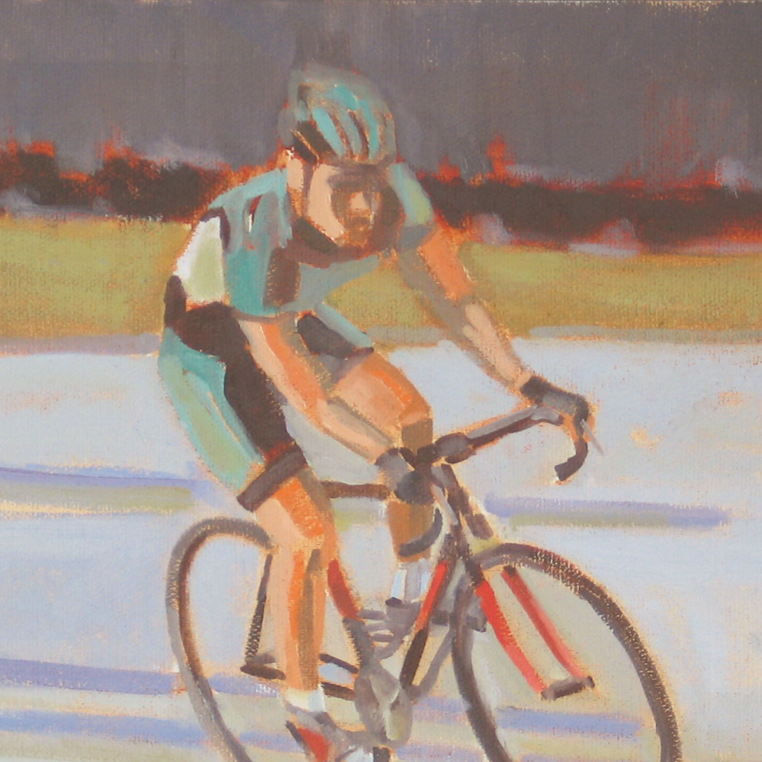 cycling paintings for sale