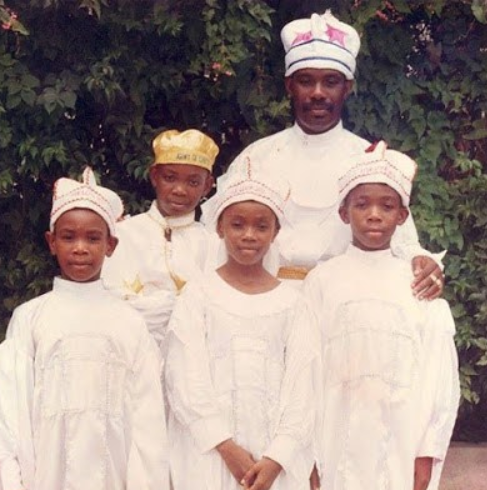 Don jazzy, D'prince, siblings and dad