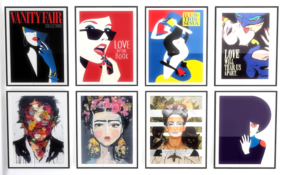 Sims 4 CC's The Best Paintings Collection 1 by This is them