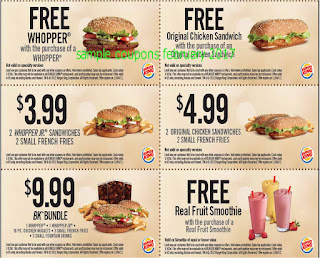 free Burger King coupons february 2017