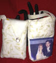 Wedding Favors, handmade and customized for your wedding, these camera cases will hold the disposable cameras we see as wedding favors. Great wedding idea!