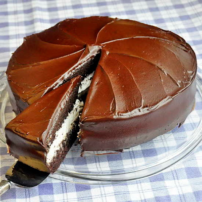 Chocolate Marshmallow Cake a.k.a. Jos Louis Cake
