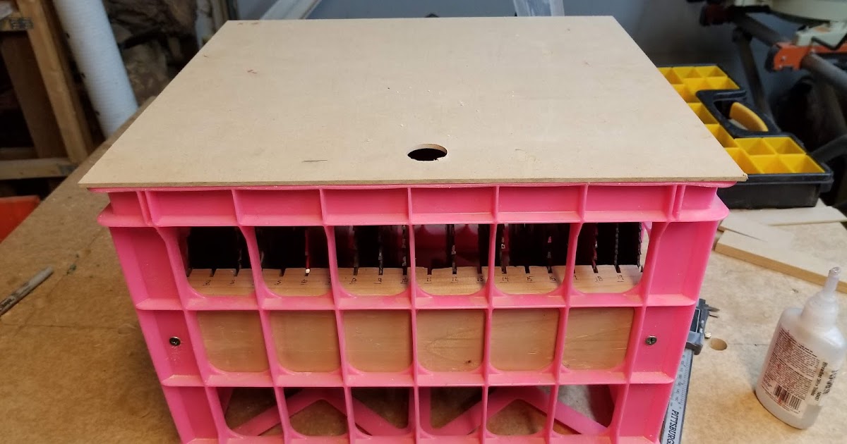 TurnedOutRight Woodturning & Woodworking Saw Blades Storage Box