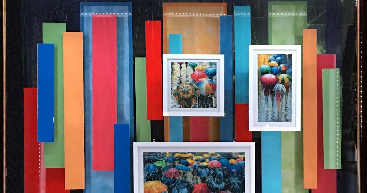 Belmar Frame & Art Our new Spring and Summer window display