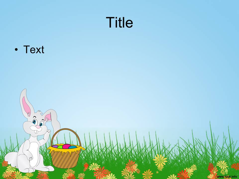 Free Easter Powerpoint Template
