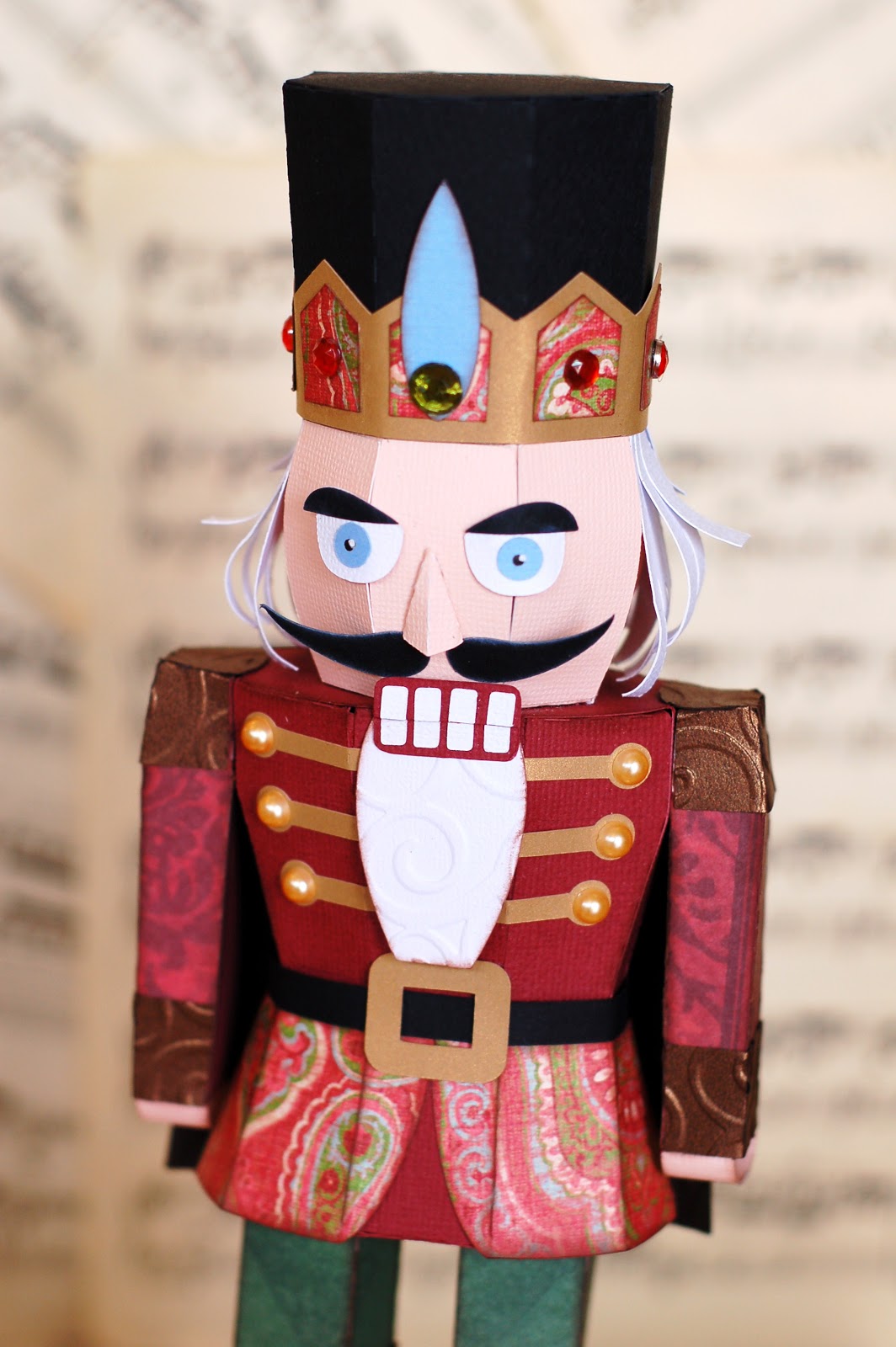 Paper Creations by Kristin 3D Nutcracker
