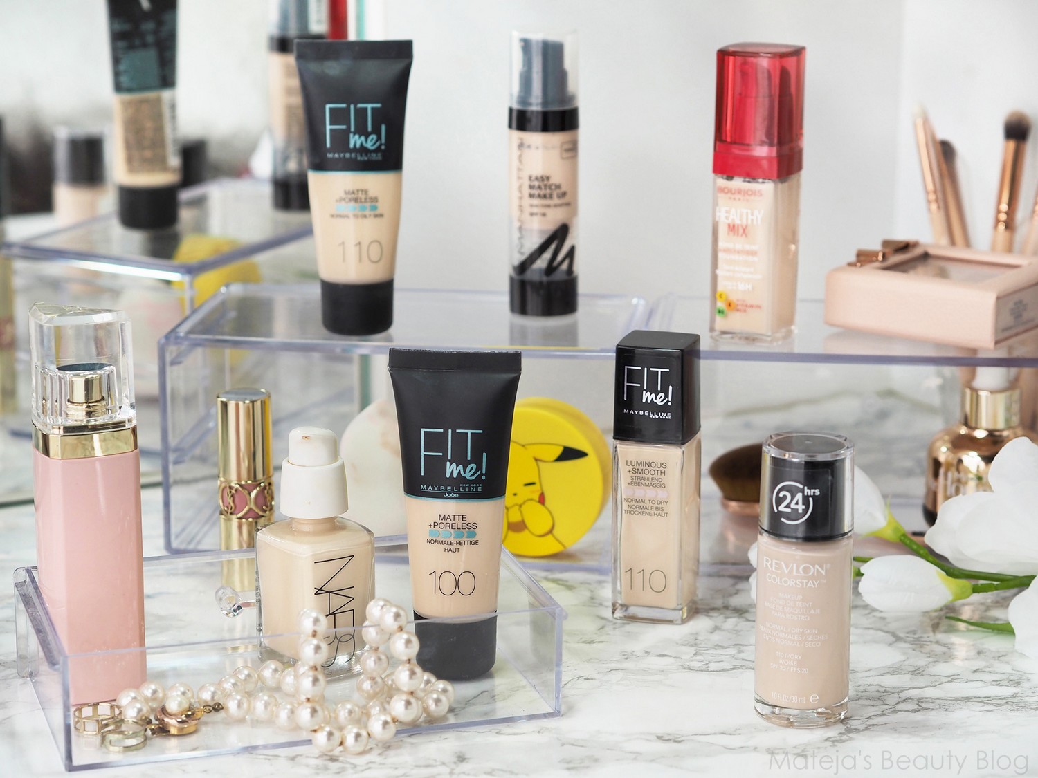 Pale Foundations & Foundation Shade Lighteners