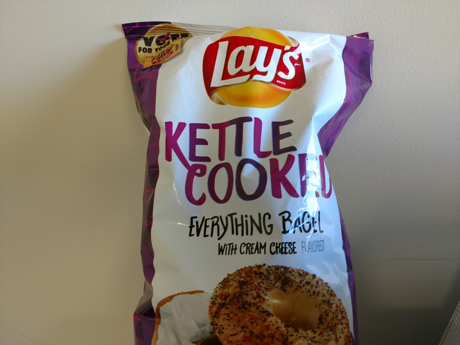 Travels of a Hobgoblin Taphophile Lay's Kettle Cooked Everything Bagel