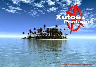 Logotipo dos Xutos e Pontapés Wallpapers em fundo de tela clássico Ilha Paraíso