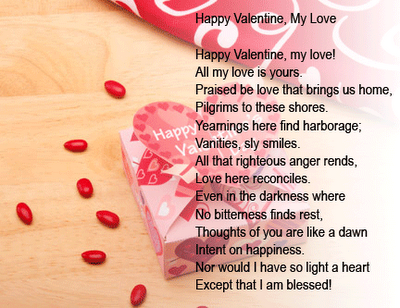 Happy Valentines Day My Love Poem | Valentine Jinni