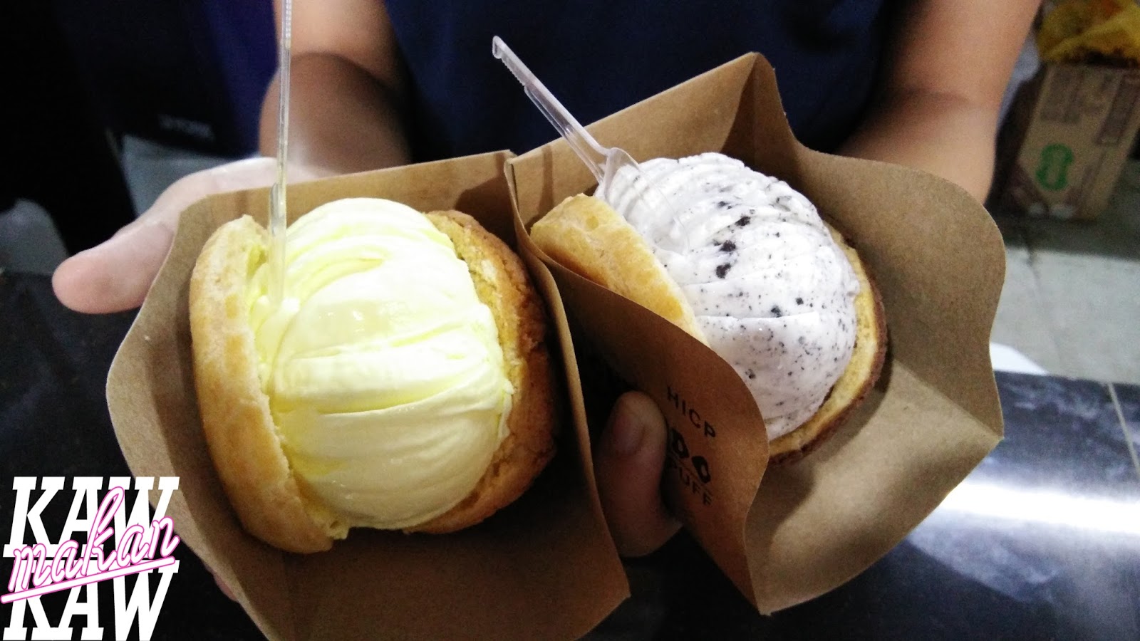 MakanKawKaw HOKKAIDO ICE CREAM PUFF IPOH