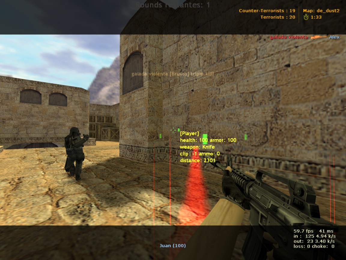 Admin Spectator ESP. - BRXGames, Host, CS 1.6, Plugins, Skins.