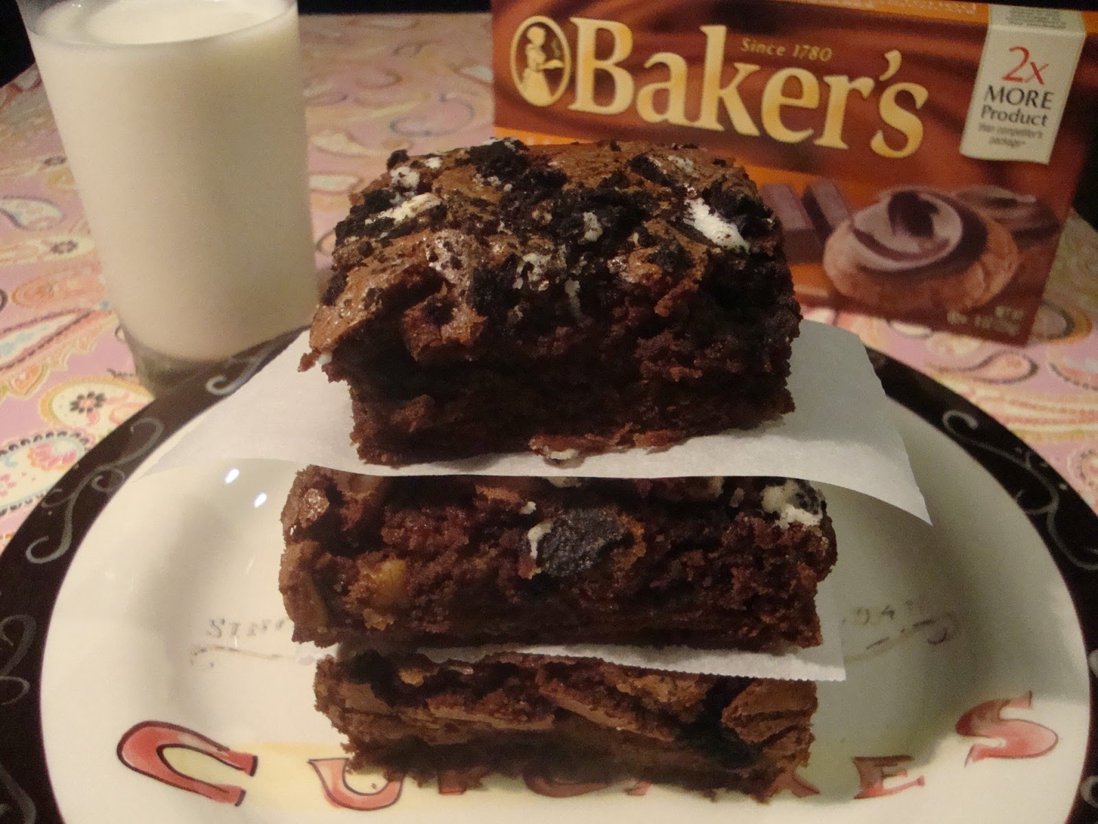 Rhonda's Favorites and Flops Baker's Chocolate Brownies