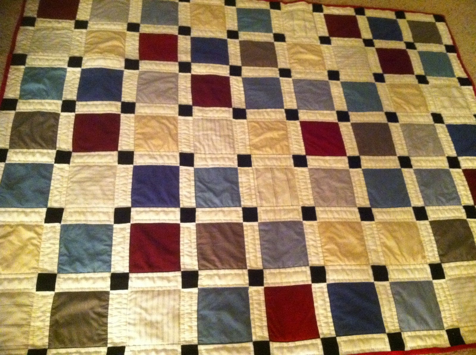 . How to Make a Memory Quilt from Your Lost Loved Ones Clothing