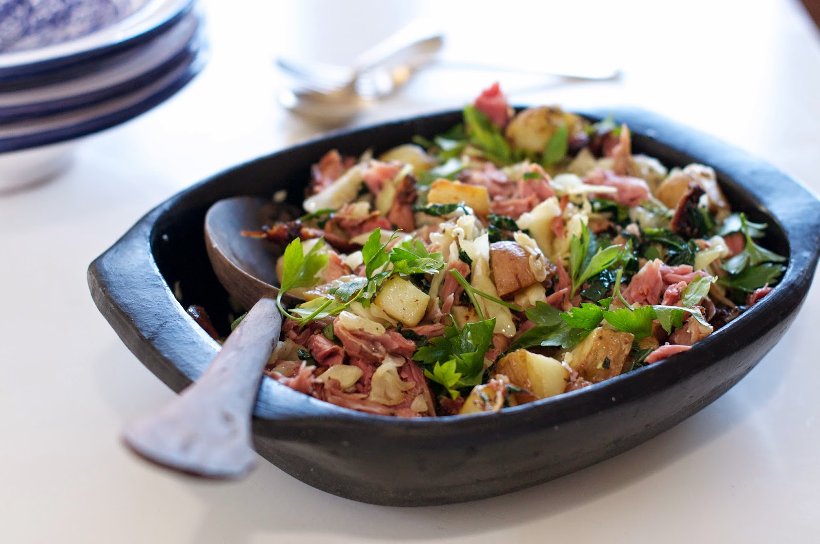 GourmetGirlfriend Slow Roasted Ham Hocks (and Citrus & Mustard Ham