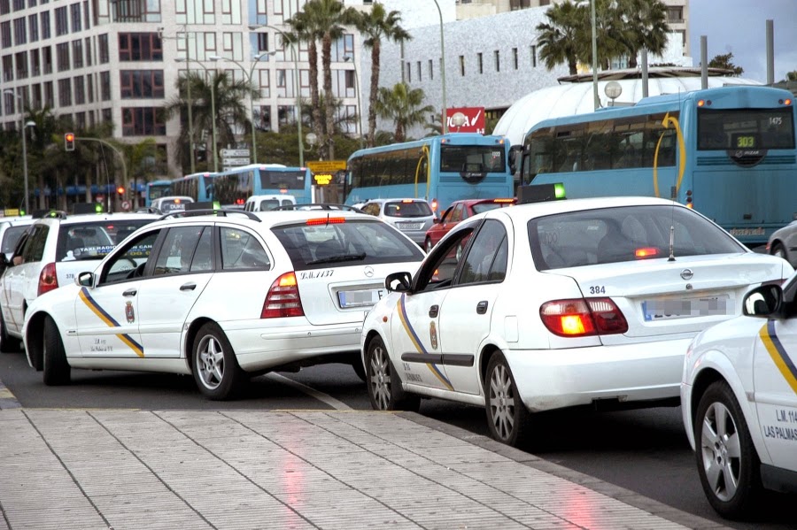 La tarifa del servicio de taxi de Las Palmas de Gran Canaria, la más barata de España.