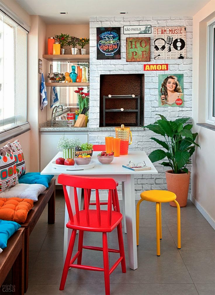 Pasionata Deco.: Extra de color para tomar un cafecito a media tarde