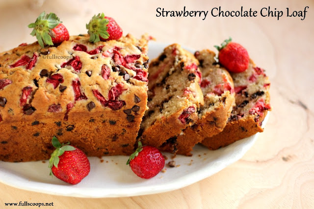 Strawberry Chocolate Chip Loaf