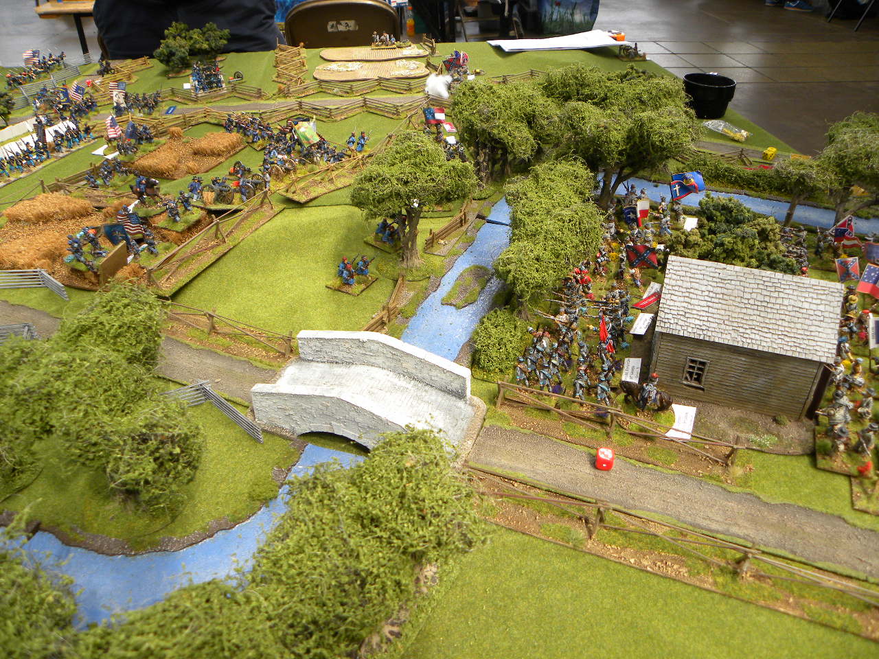 Stumpy's Wargame Blog 28mm ACW Game at the Legionary Show Exeter using