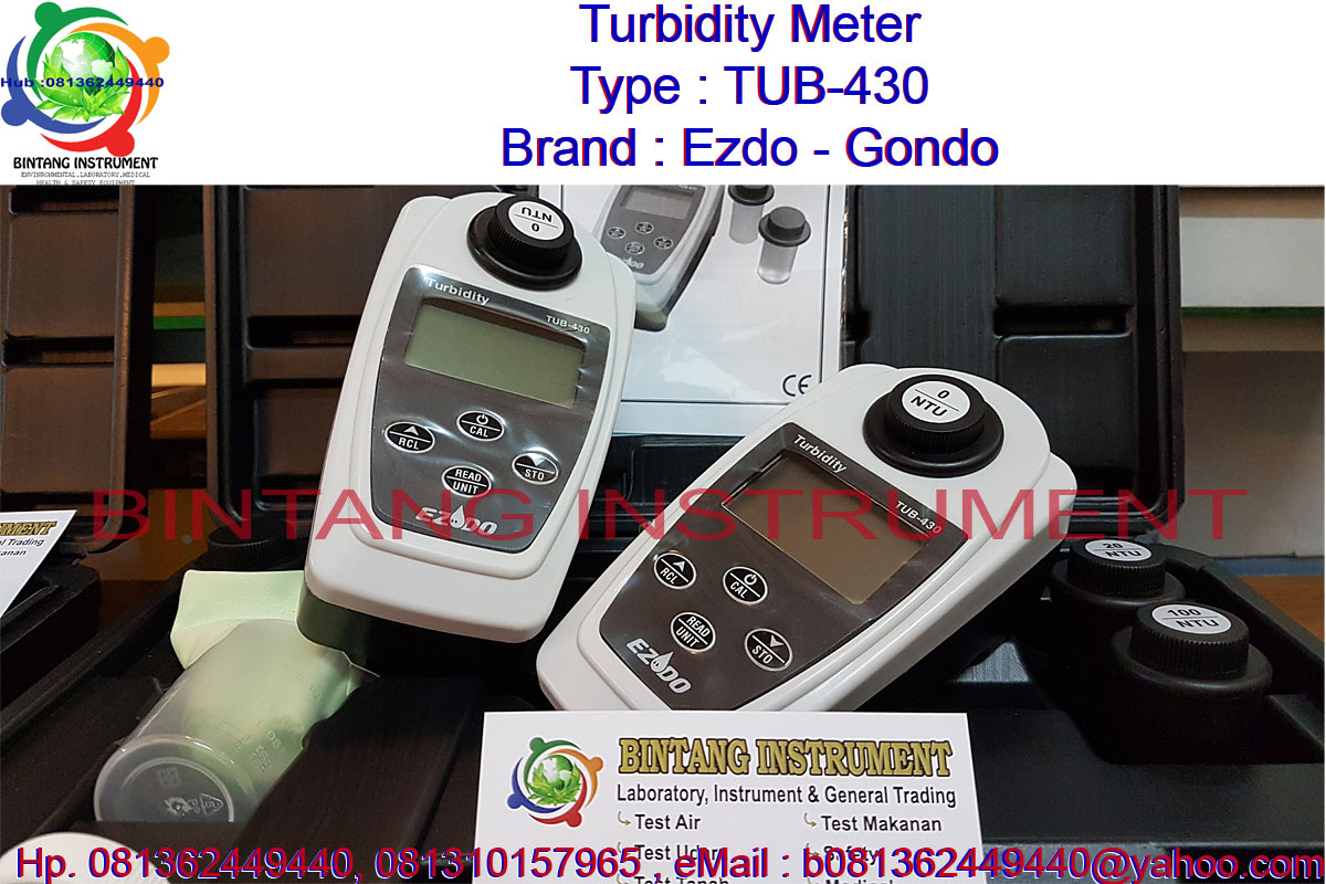 BINTANG INSTRUMENT 081362449440 Jual Turbidity Meter TUB430 Ezdo