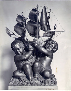 1935.- "Alegoría naval". Exposición Escuela Superior de Pintura, Escultura y Grabado de Valencia.