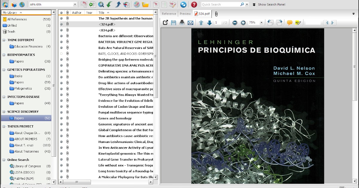 La Botica: Principios de bioqumica Lehninger 5 edicin