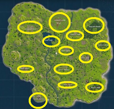 Battle Royale, Landing Point Map, Starting Point, High Rank, Epic Victory Tips
