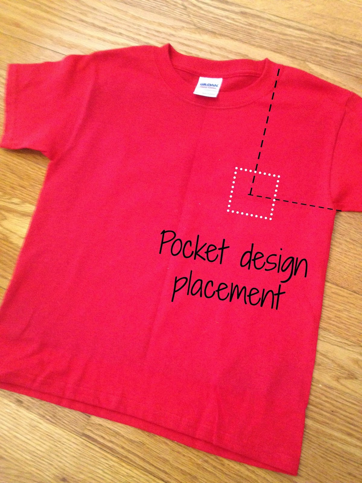 HTV Shirt Decal Placement and Size Tips and Resources - Silhouette School