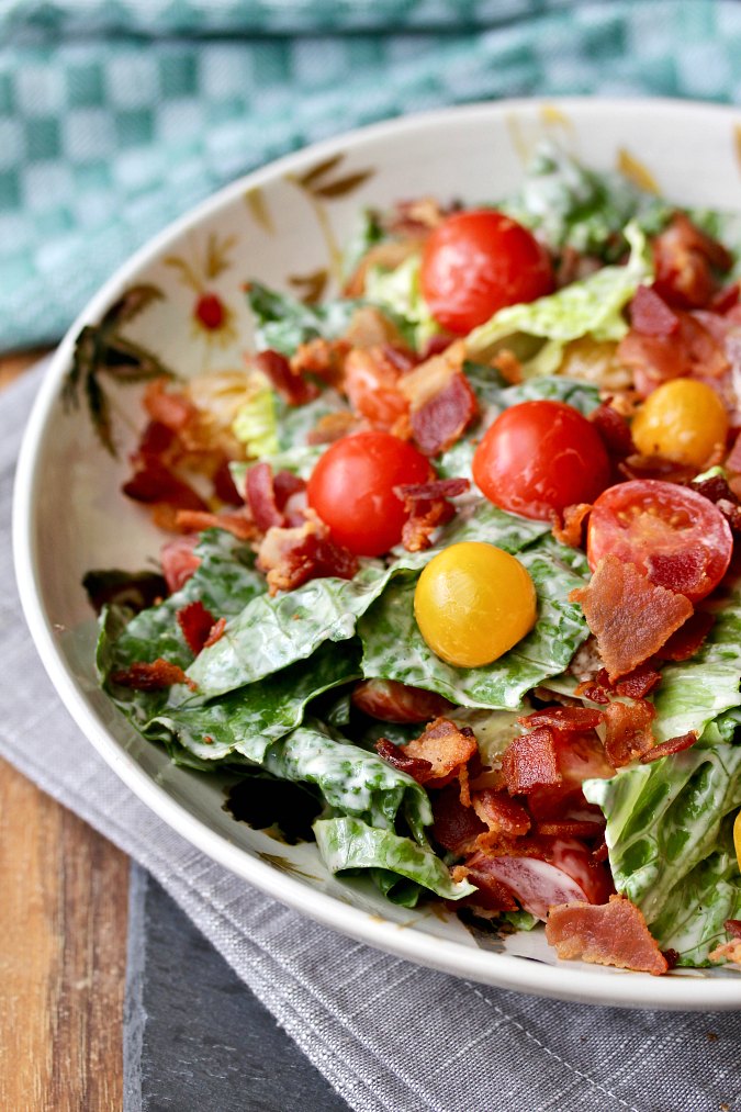 Bacon Lettuce And Tomato Salad