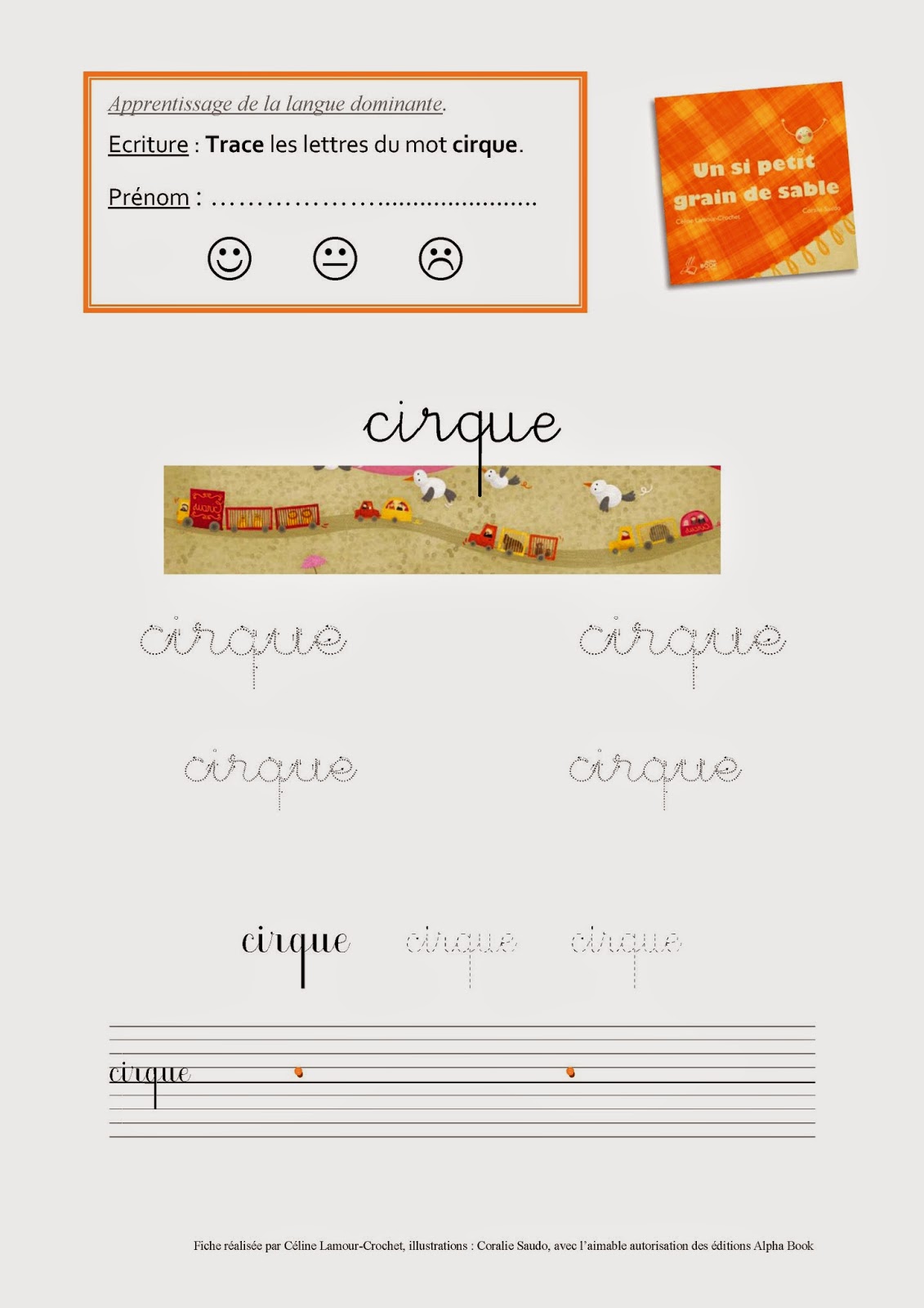 Télécharger Feuille D Ecriture Cursive à Imprimer