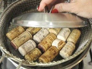 crafting with wine corks