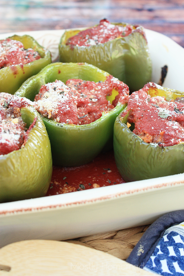 Meatloaf Stuffed Peppers Mostly Homemade Mom