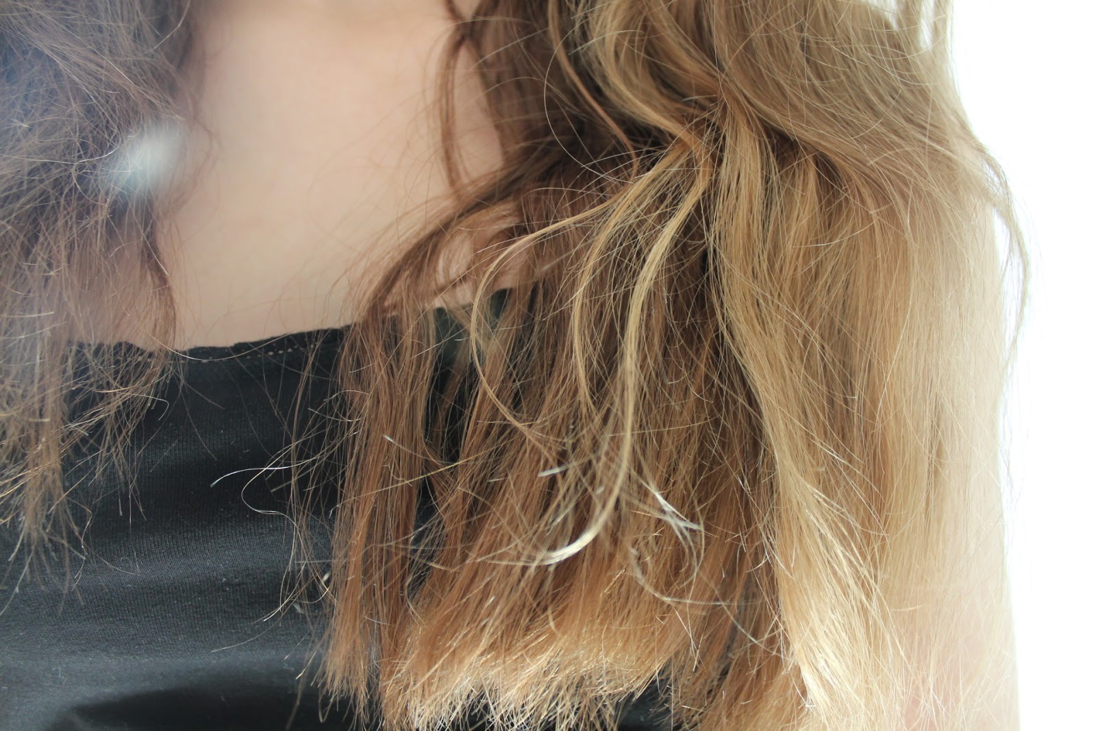 lange haare spitzen schneiden selbst