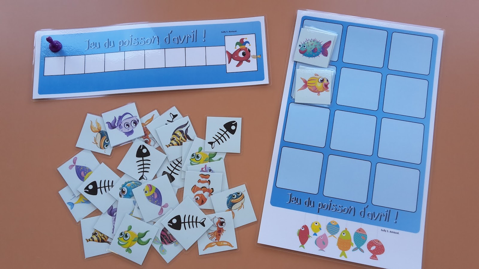 Amiscol Jeu " Le poisson d