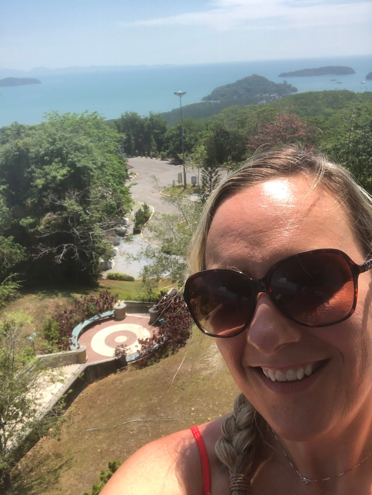 Courtright Family Exploring Phuket Kao Khad Views Tower and Chillva