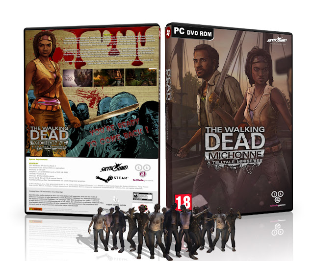 The Walking Dead Michonne A Telltale Miniseries - Cover Box