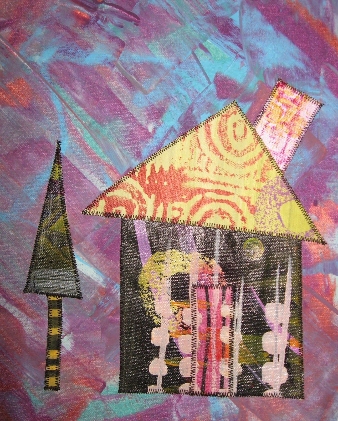 Enchanted Art 2: Fabric Collage