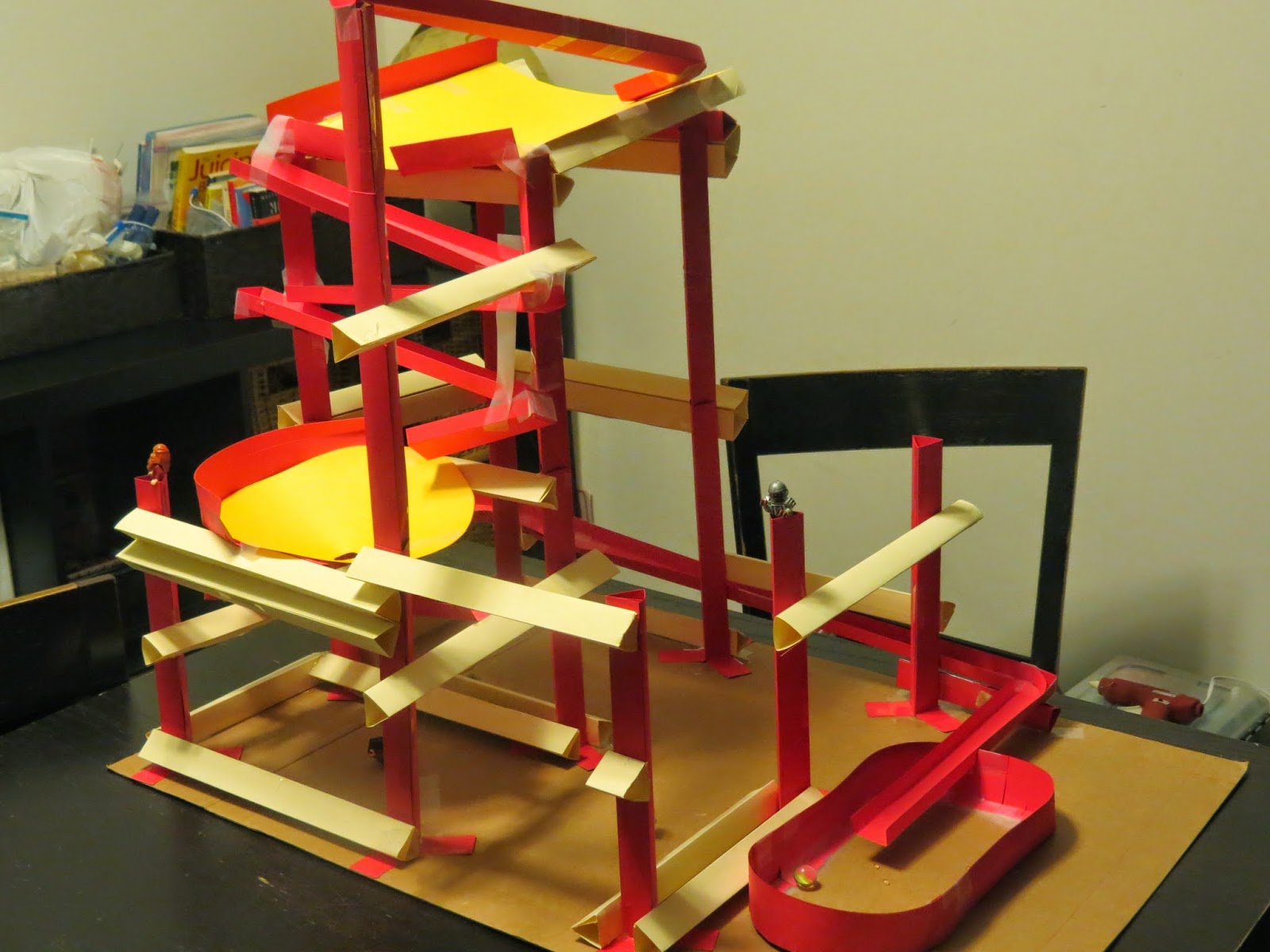 Homemade Roller Coaster Science Project