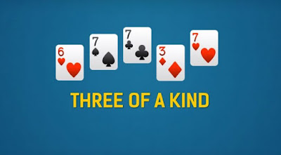 Urutan Kartu Poker Three of a Kind