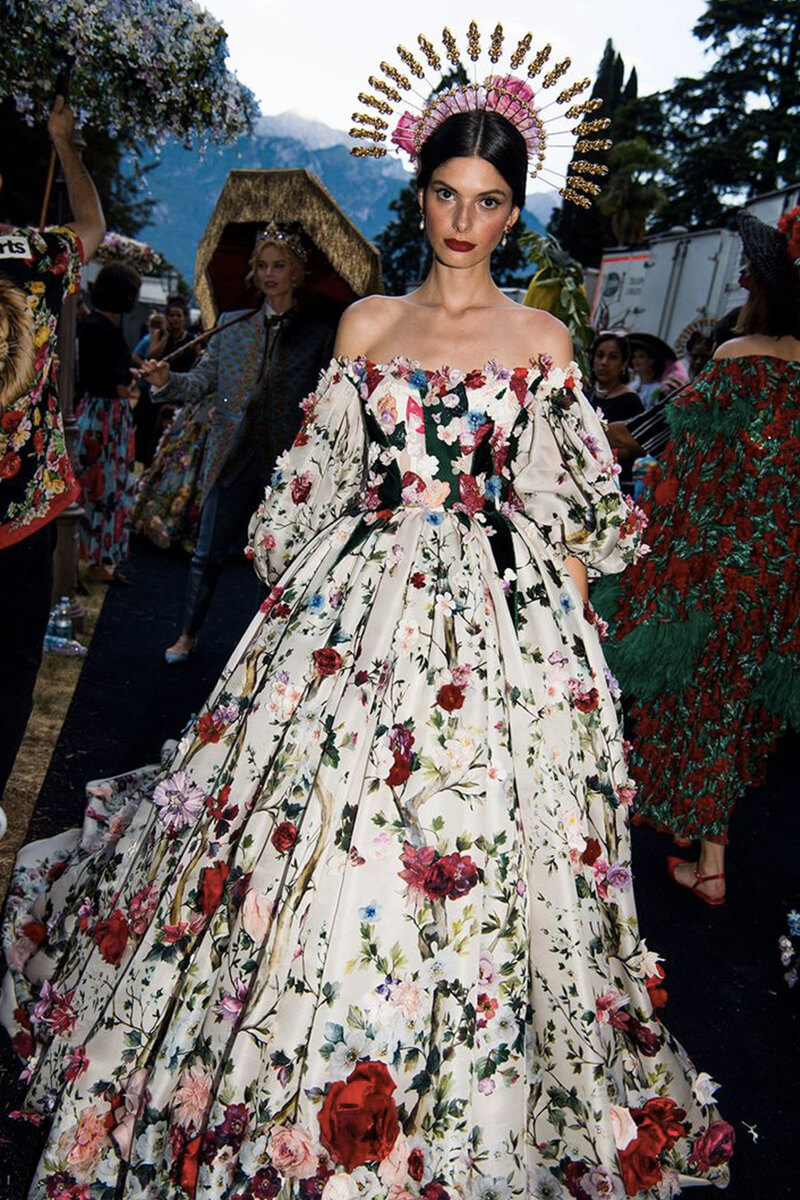 Flower Fantasy Fashion Inspiration, Runway & Couture Cool Chic